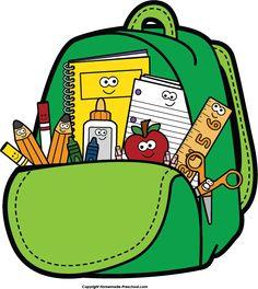 Backpack with Supplies 