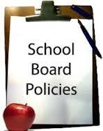 Clip Board School Board Policies 